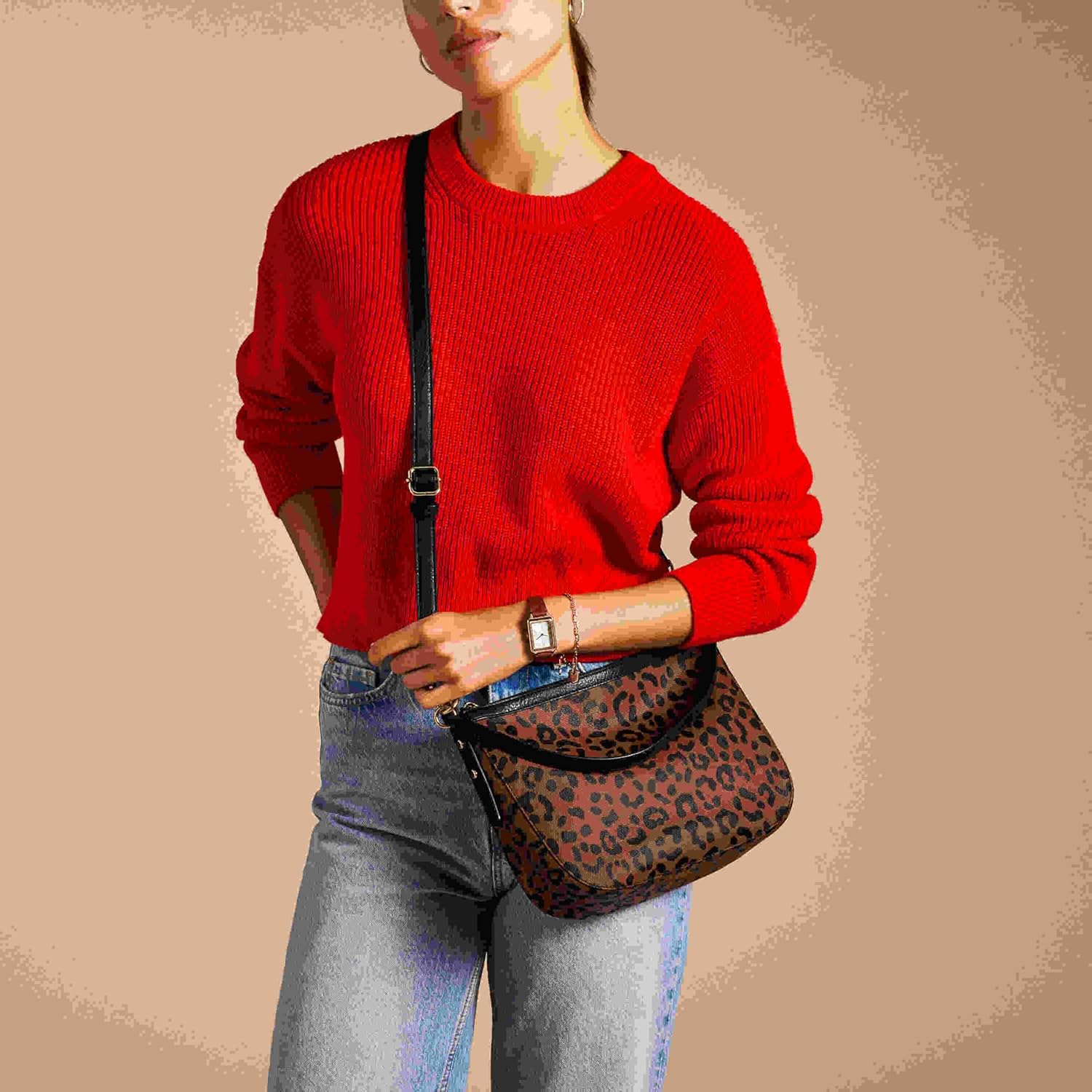 women leather crossbody purse handbag for women 2