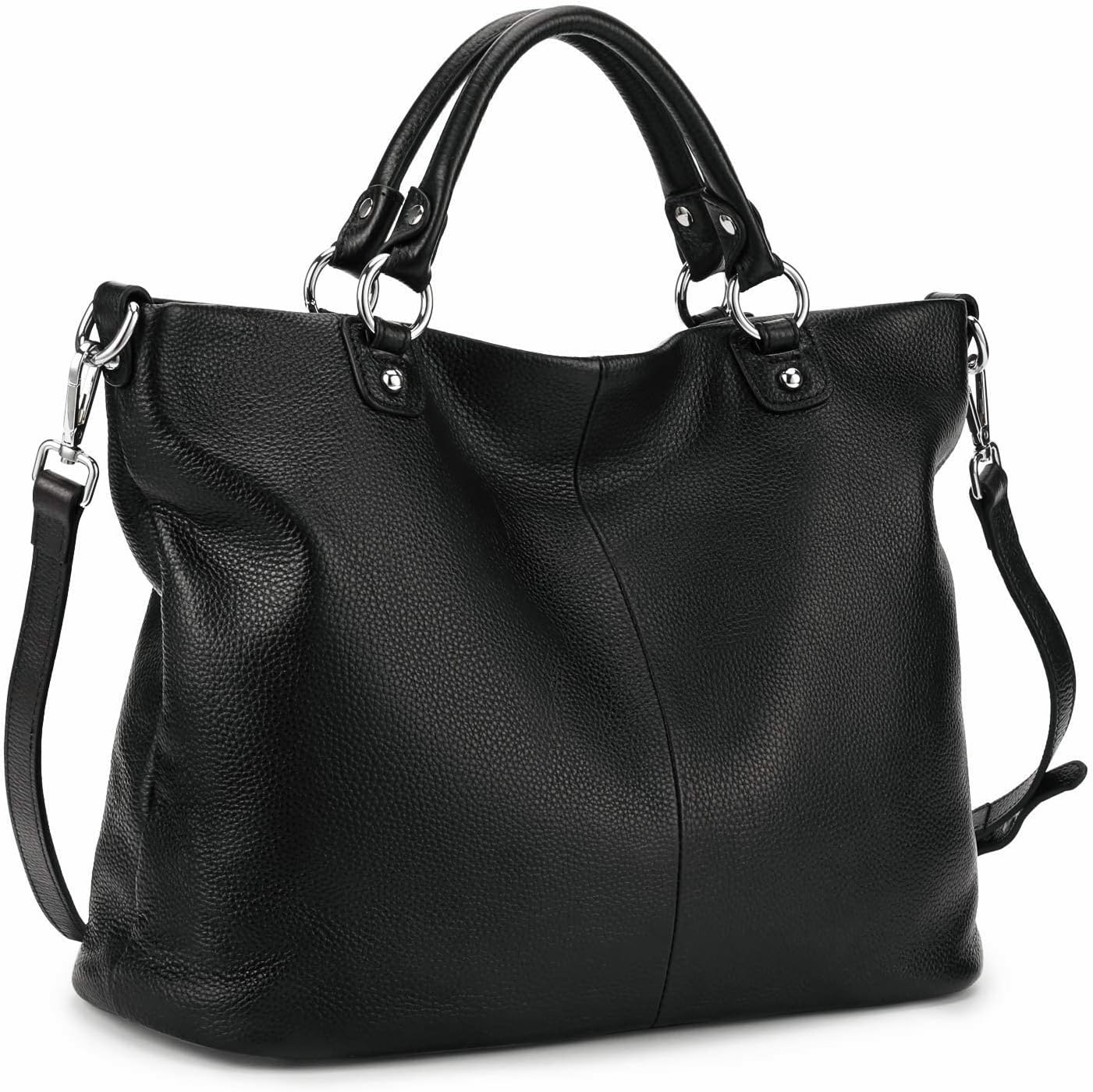 women soft leather tote bag top satchel purses and handbags